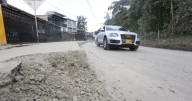 Inconformidad en este sector de Manizales: el polvo de los arreglos de la vía afecta la salud y los negocios