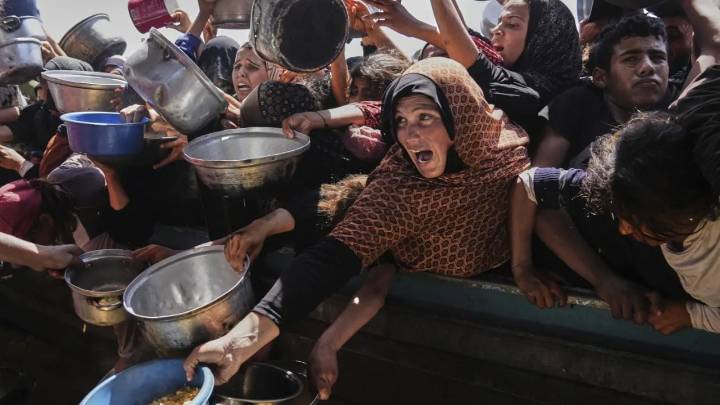 El hambre es más fuerte que la guerra