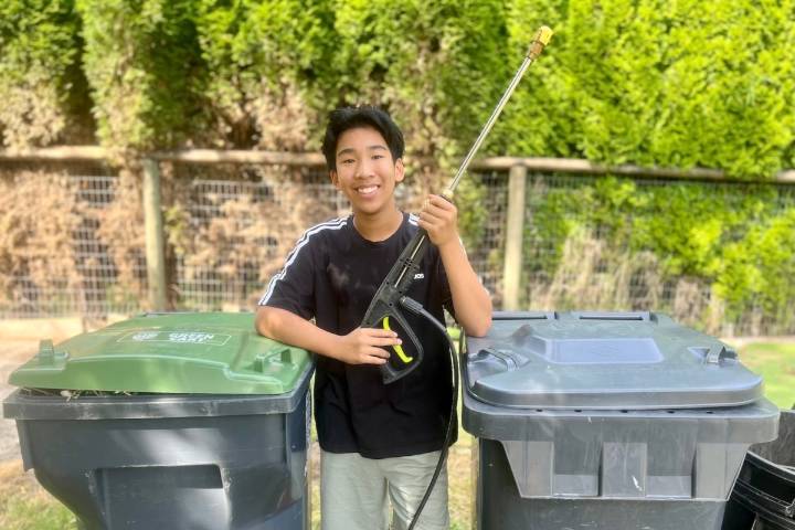 Langley teens turn dirty job into thriving summer business