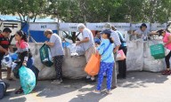 Participan cancunense en jornada de Reciclatón