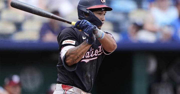 Daylen Lile’s 9th-inning single leads Nationals past Royals 8