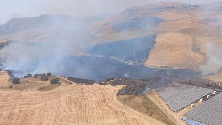 Declarado un incendio forestal en Ronda