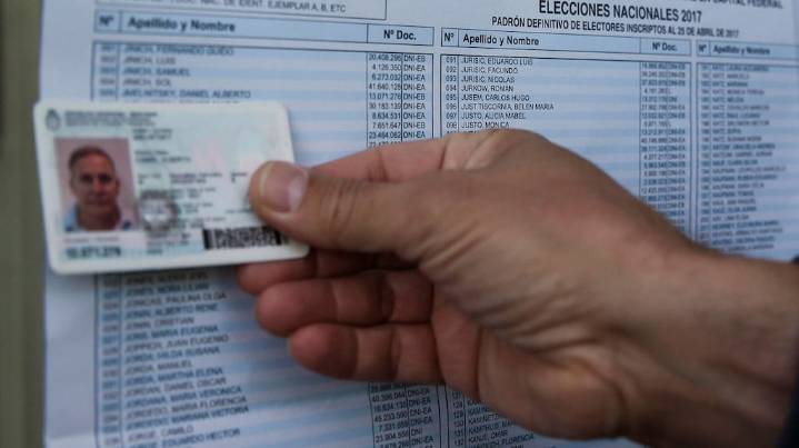 Elecciones 2025: con qué documentos se puede votar en la provincia de Buenos Aires
