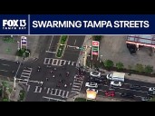 Hundreds of bikers caused chaos on South Tampa streets