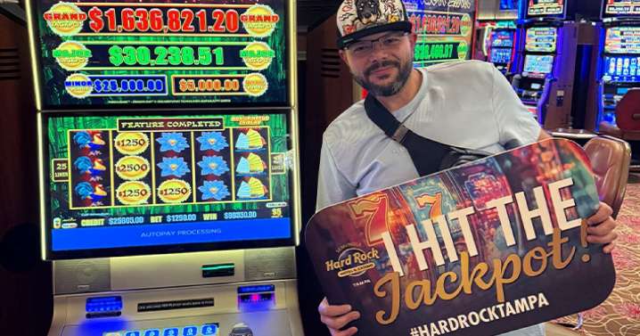 Guest hits 389 jackpots in 1 day at Seminole Hard Rock Hotel & Casino Tampa