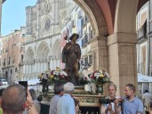 La devoción a San Roque se hace presente en el Casco Antiguo