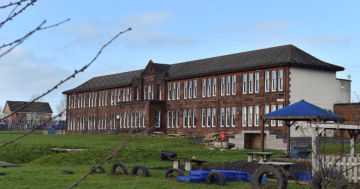 Boy, 8, taken to hospital after crash outside Ayrshire school