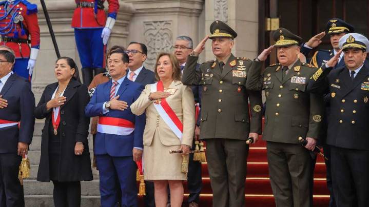 Presidenta Boluarte anuncia proyecto de ley para la defensa de la soberanía nacional