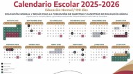 Dan a conocer el calendario escolar para el próximo periodo 2025