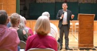Gray attacks Gordon, talks desires for election code changes at town hall in Dayton