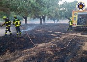 Estabilizado un incendio con varios focos en Jerez