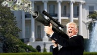 Trump Unveils Much Simpler Stimulus Plan: GIANT MONEY CANNON!