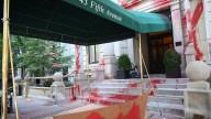 Apartment building of NYT’s editor vandalized with red paint