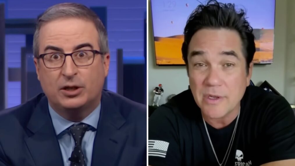 John Oliver Slams Dean Cain Joining ICE, Says No One Will Recognize Him