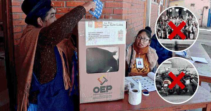 No solo hay Ley Seca: estas son todas las prohibiciones por las elecciones en Bolivia 2025
