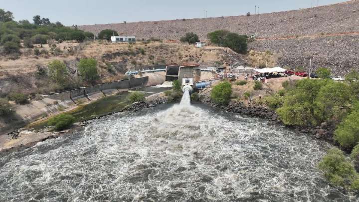 Incrementa el nivel de agua de la Presa Solís
