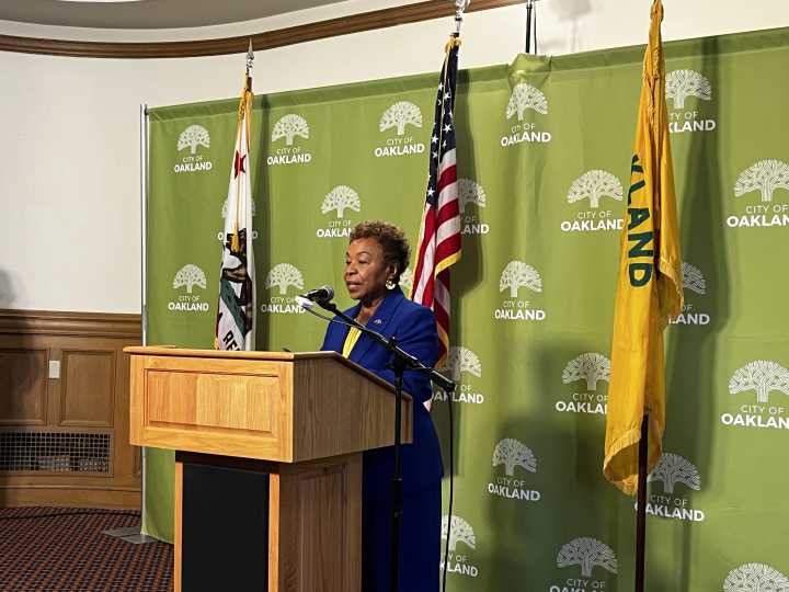 Oakland Mayor Barbara Lee rips Trump, says city will stand against threats