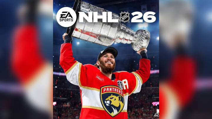 Panthers' Tkachuk revealed as cover athlete for NHL 26