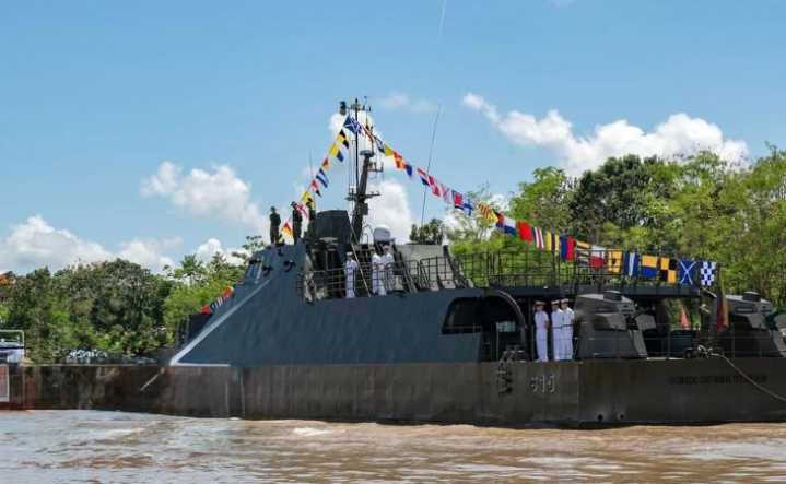 Ataque con dron contra buque de la Armada Nacional en Putumayo