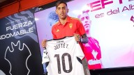 Jefté Betancor, nuevo ‘10’ del Albacete, llega "para trabajar y marcar goles"