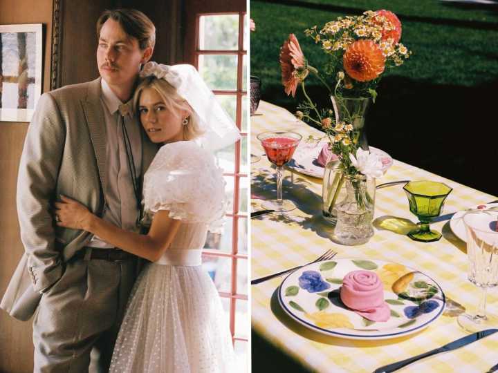A couple pulled off their dream wedding with 125 guests for under $25,000. From Costco cake to thrifted decor, here's how they did it.