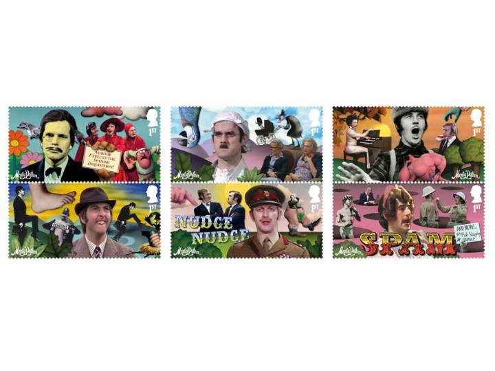 Britain’s Royal Mail stamps celebrate Monty Python