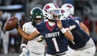 Liberty football scores 31 unanswered in comeback win over Central Catholic