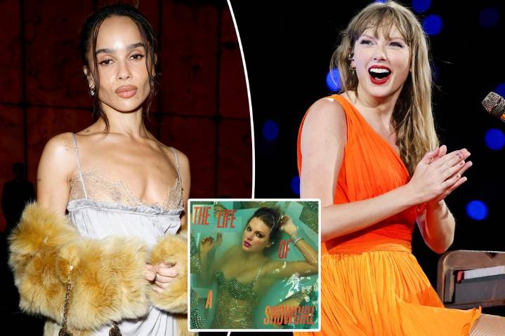 Zoë Kravitz has already heard pal Taylor Swift's 'The Life of a Showgirl' album
