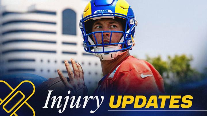 Matthew Stafford (back) to return to practice Monday