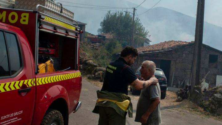 Estabilizado un incendio en plenas Fragas do Eume con cinco hectáreas afectadas