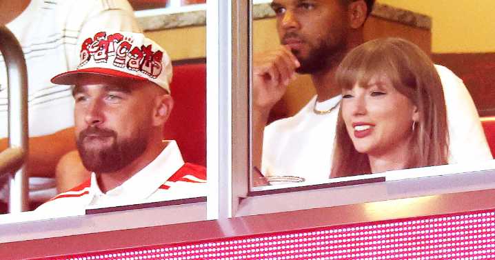 Taylor Swift and Travis Kelce Make 1st Public Appearance After Engagement