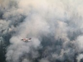 Officials say out-of-control wildfire on Vancouver Island will cause more smoke