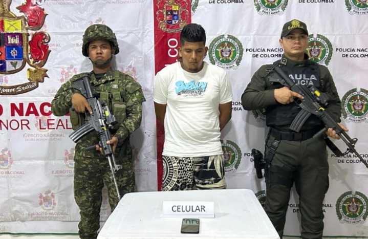 Capturan a alias Chino, señalado extorsionista de las ACSN en Santa Marta