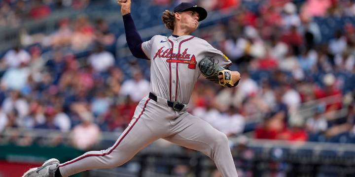 Gator baseball’s Waldrep secures first MLB win in Speedway Classic