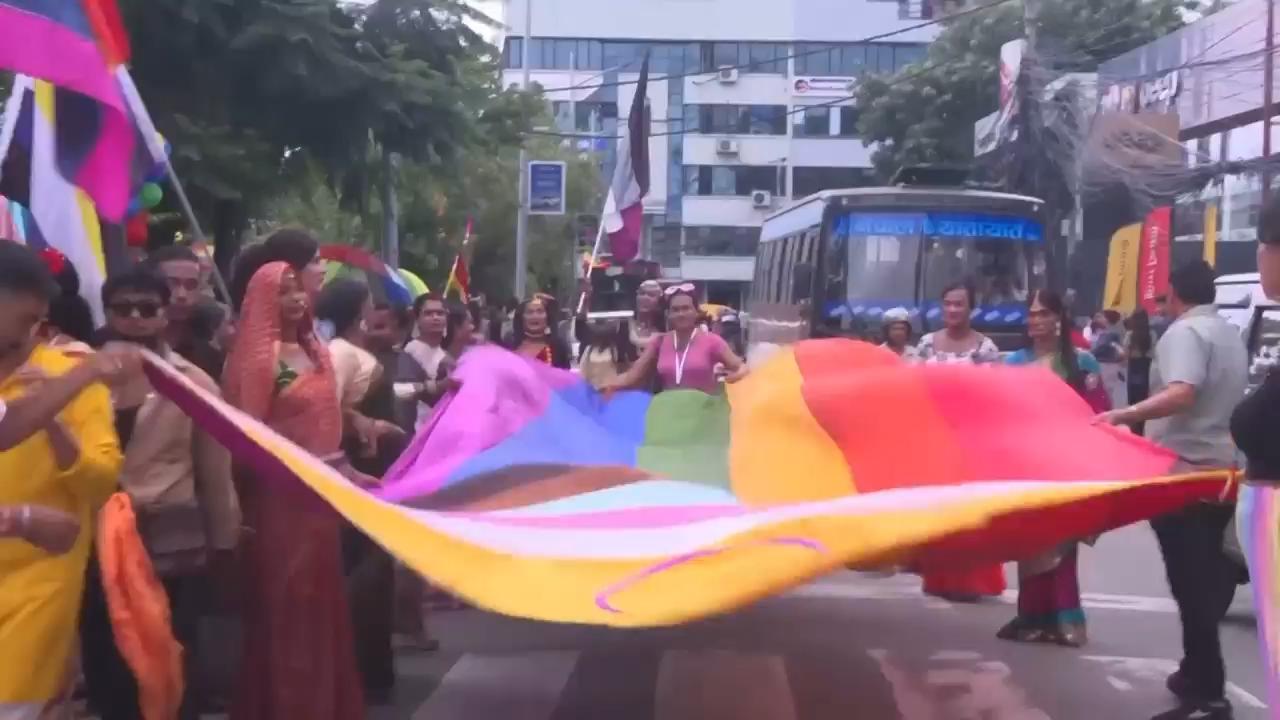 Nepal's LGBTQ+ community holds first Pride rally since US funding cuts