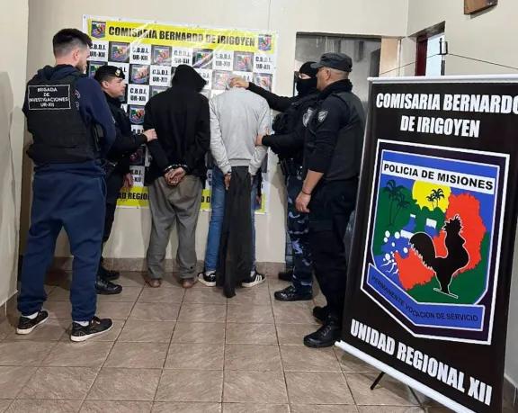 Bernardo de Irigoyen: arrestaron a los presuntos sicarios por el asesinato de un sereno
