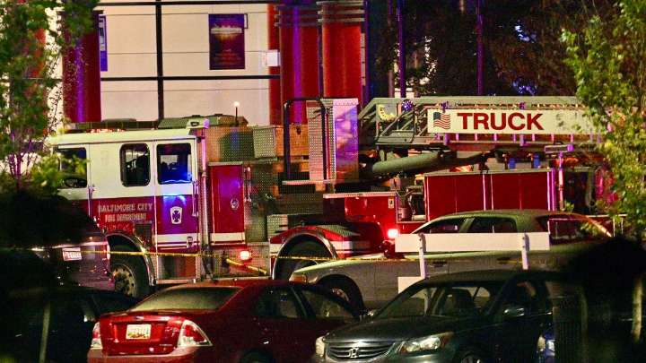 Explosion rocks cargo ship carrying coal in Baltimore