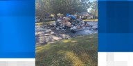 Garbage truck fire closes portion of Somerville Road in Decatur