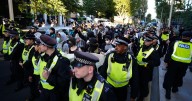 Woman arrested on suspicion of assaulting emergency worker in Canary Wharf