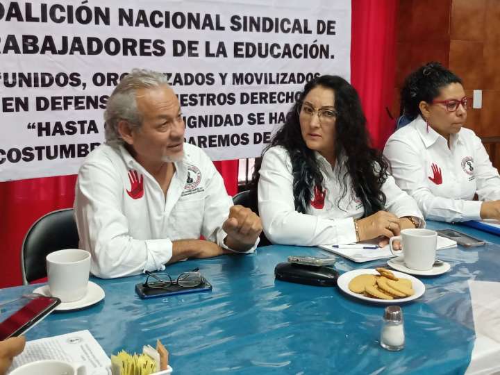 Docentes que se opusieron a la Reforma Educativa forman Coalición Nacional Sindical de Trabajadores de la Educación