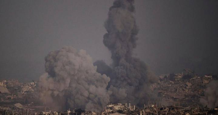 Israel prepares to move Palestinians to southern Gaza as Israelis urge mass protest over war