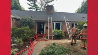 Crews rescue man from Bethesda house fire