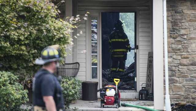Young girl, dog rescued after Penn Township home catches fire