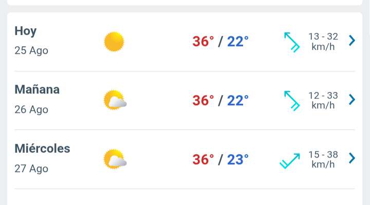 Lunes soleado con temperatura hasta 36°C en Juárez