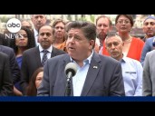 Illinois Gov. Pritzker responds to Trump's threat to send National Guard to Chicago