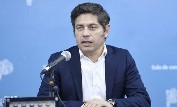 Kicillof destacó que Fuerza Patria "representa a todos los sectores"