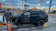 Choca en la Zaragoza y deja cuantiosos daños materiales