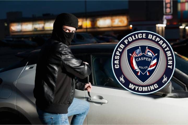 Casper Police Department Investigating Multiple Vehicle Break