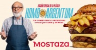Mostaza llega a la alfombra roja de la mano de Guillermo Francella