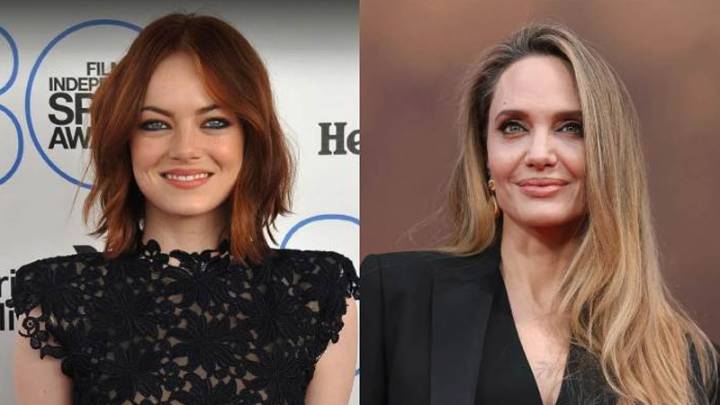 Emma Stone recalls awkward Golden Globes moment with Angelina Jolie and her mom